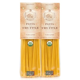 Morelli Truffle Tagliolini Italian Pasta - Gourmet Pasta - Handmade in Small Batches - Imported Italian Pasta Noodles - Durum Wheat Semolina Pasta - 8.8 Ounce / 250g (2 Pack)