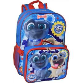 Puppy Dog Pals 16" Backpack W/ Detachable Lunch Box