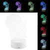 3W 4.5V USB 3D Night Light Touch Control LED Table