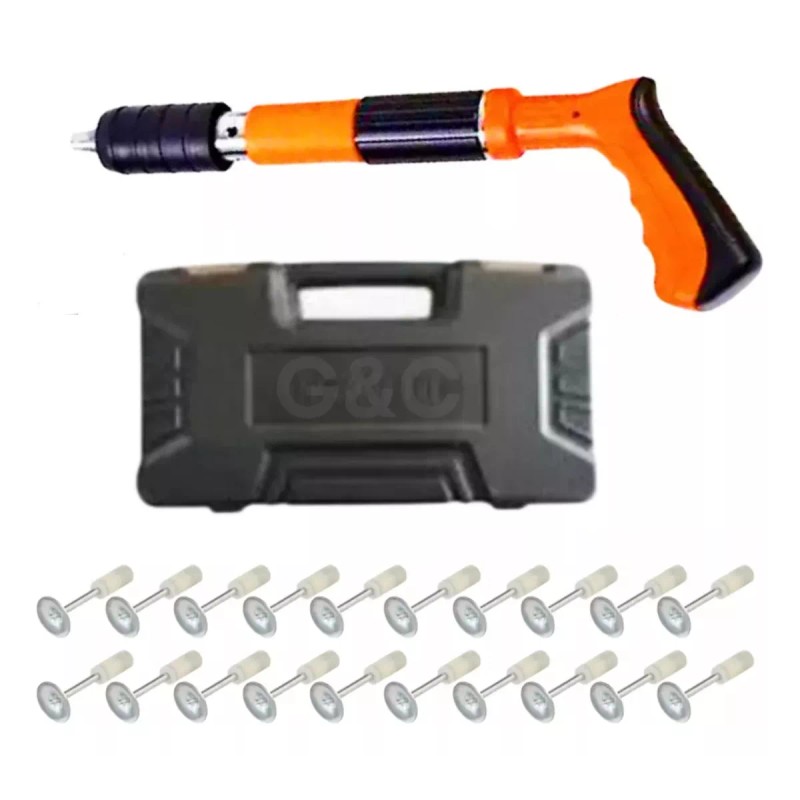 GC Pistola De Fijacion De Pared De Clavos C/50 Clavos