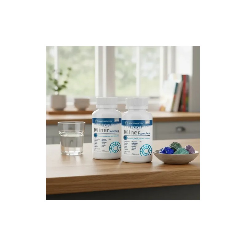 HEALTHADDICTION - 2 Pack Miner Complex - Suplemento Multimineral de
