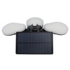 Solar Garden Lights Professional Waterproof 3 Heads Rotation High Power