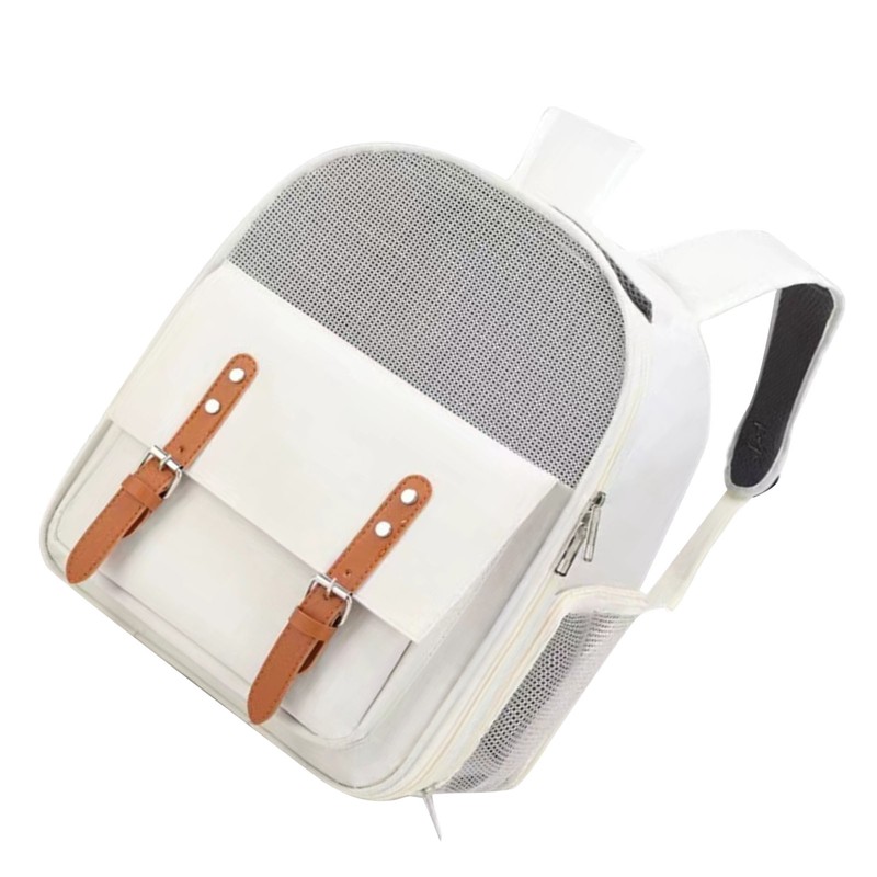 Pet Carrier Backpack Breatheable Mash Pet Carrying Bag Waterproof Portable