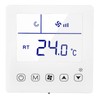 Digital Thermostat Ventilation Function Accurate LCD Display Air Conditioning Temp