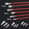 Twidec/360Pcs 2.8/4.8/6.3mm Quick Splice Male and Female Wire Spade Connector
