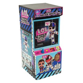 L.O.L. Surprise! LOL Surprise Boys Arcade Heroes Action Figure Doll with 15 Surprises Including Hero Suit and Boy Doll or Ultra-Rare Girl Doll, Shoes, Accessories, Trading Card | Kids Age 4-15 Years