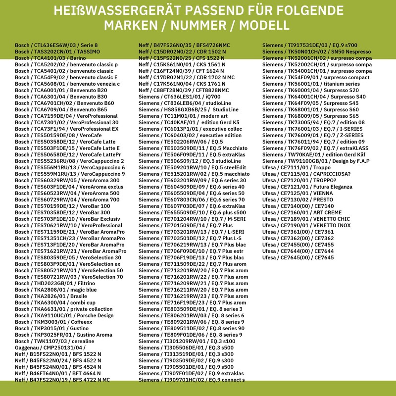 BOSCH - Ontkalker - 00311968