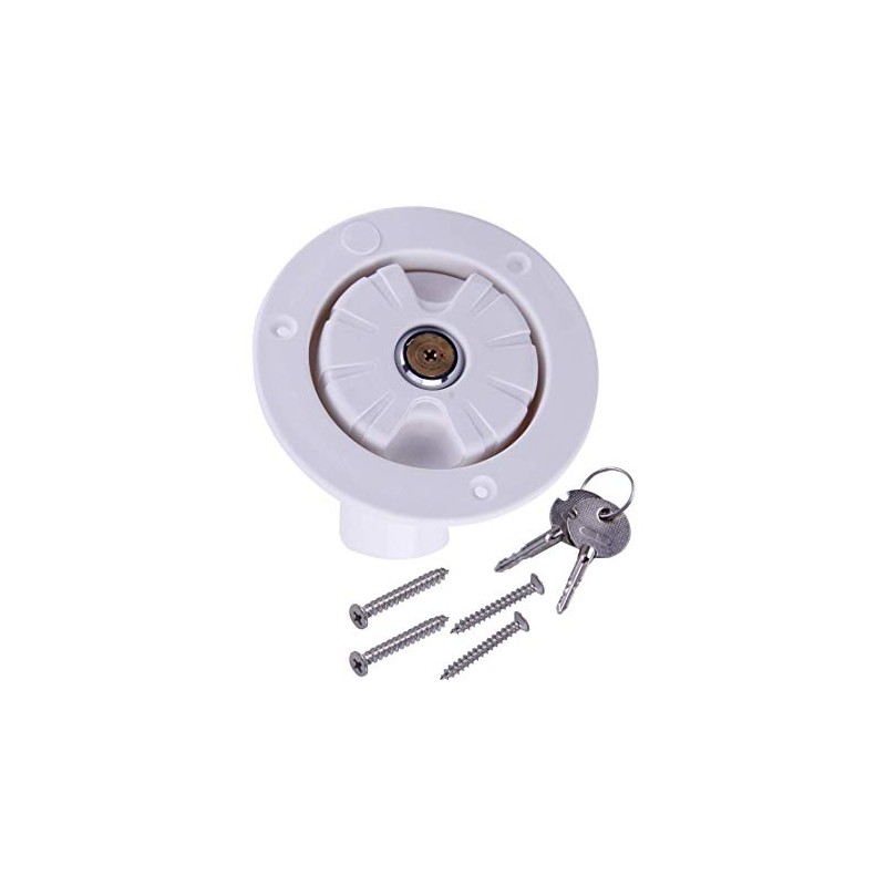 Gravity Lock Water Filler Cap RV Water Inlet Caravan Inlet