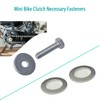 Minibike Clutch Spacer Shim Washer and Clutch Bolt Washer with
