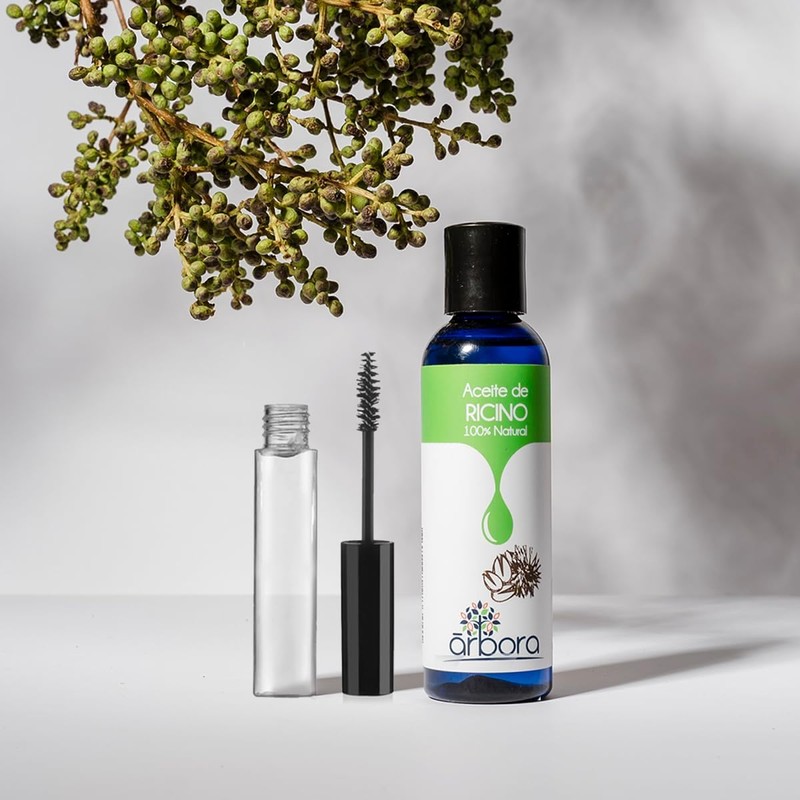 Árbora Kit Aceite de Ricino para pestañas y cejas crecimiento