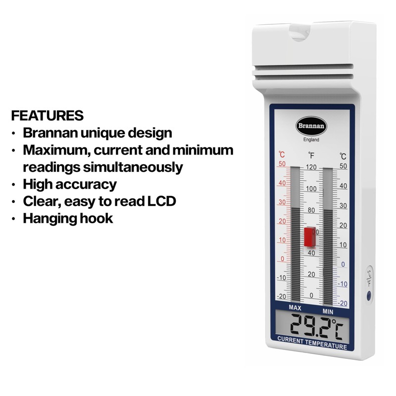 Digital Max Min Greenhouse Thermometer