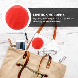 Y Kit De Brillo Labial, Estuche Esférico Para Pintalabios,