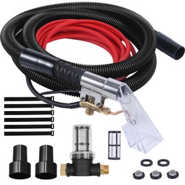Shop Vac Extractor Kit, Better Vacuum Extractor Hose Kit for Carpet & Upholstery Cleaning in Home and Auto， Extractor Kit with Wand, Hose and Adapter Converts Vacum