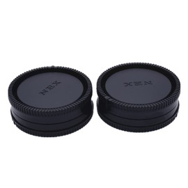 Pack of 2 back cap + 2 pieces housing covers compatible with A9 A9II A7c A7S A7SII A7R A7RII A7 A6500 A500 A3500 NEX-7 NEX-6 NEX-5T NEX-5R NEX-5N NEX-5 NEX-5 NEX-5C -3C (2nd set)
