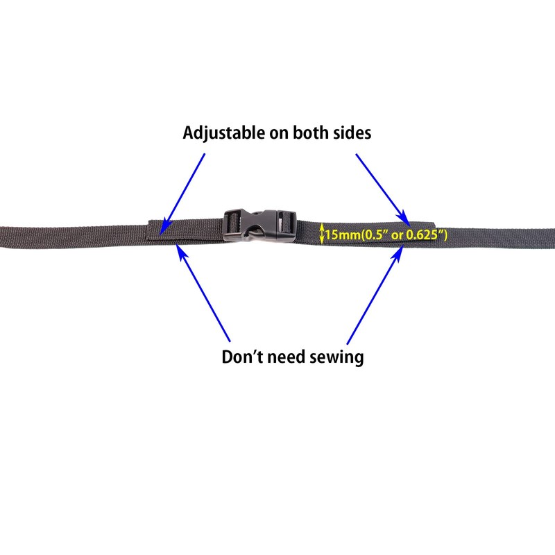 Side Release Buckles,Heavy Duty Plastic Buckle Clips Snaps Backpack Belt