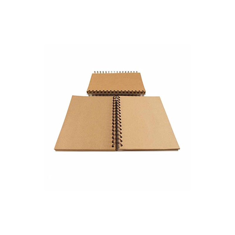 Seawhite Eco Kraft Spiral Sketchbook A5 - Color: None