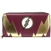 DC The Flash Gold Lightning Bolt Emblem Purse Clutch Coin