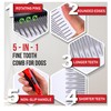 Poodle Comb with Rotating Teeth - 5-in-1 Dog Dematting Tool