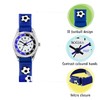 Tikkers Boys Blue Canvas Rip Strap Time Teacher Football Watch