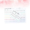 KICHOUSE 12pcs Day Countdown Planner Compact Learning Schedule Self Discipline