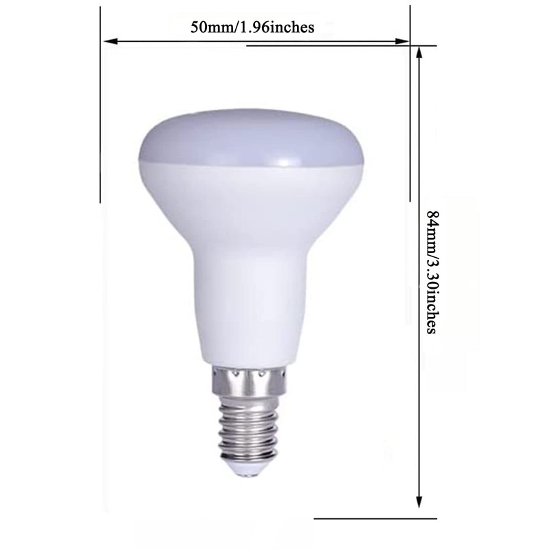 R50 LED Light Bulbs 5W (45W Incandescent Bulb) 3000K R50