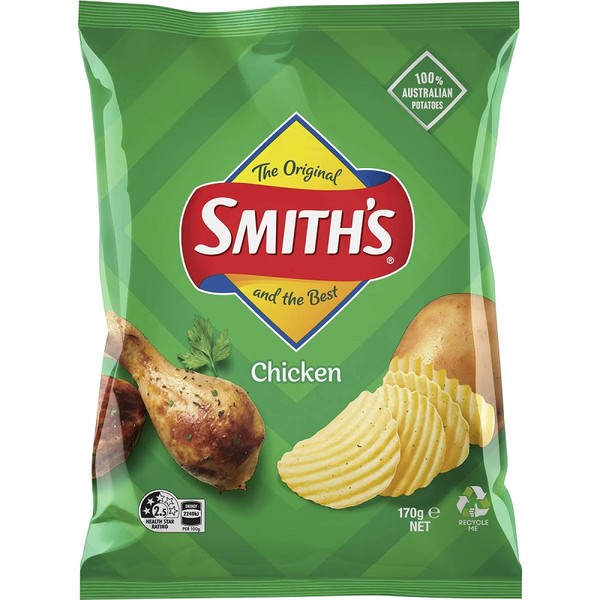 Smiths Crinkle Cut Chicken 170g