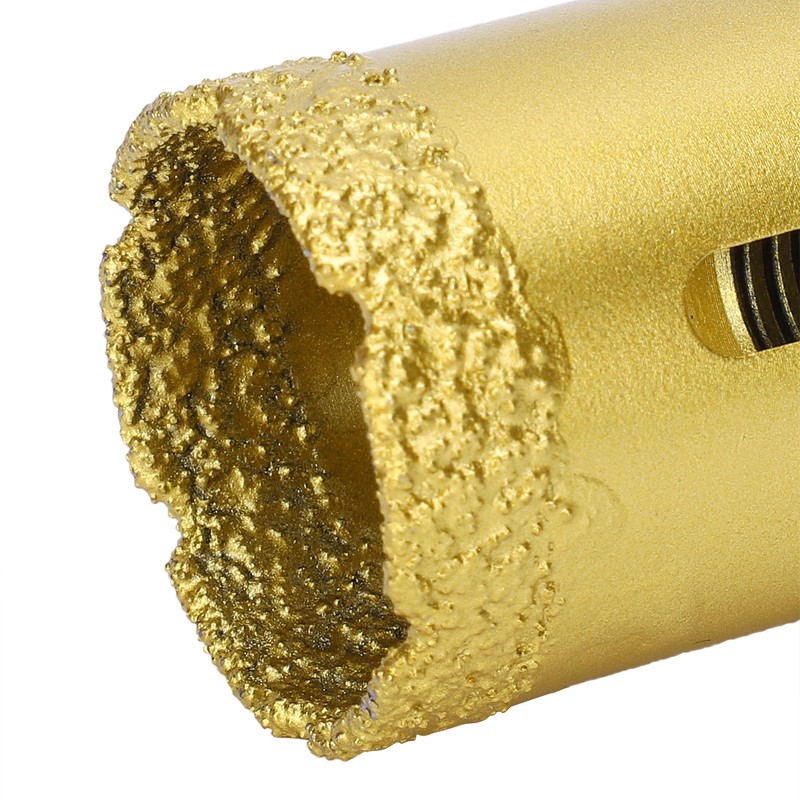 Diamond Hole Saw Brazing Drill Bit Opener Drilling Marble Concrete