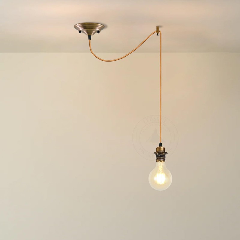 Single Way Spider Pendant Lighting Ceiling Chandelier, E27 Vintage Ceiling