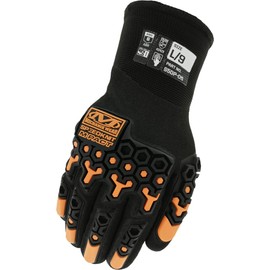 Mechanix Wear SpeedKnit M-Pact Thermal S5DP05 Gloves (Small, Black)
