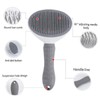 Cat Grooming Brush, Dog Cat Bunny Pet Grooming Shedding Brush