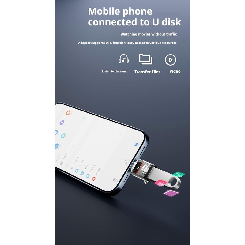 LUIRSAY 4 Stück USB C auf USB A Adapter 10