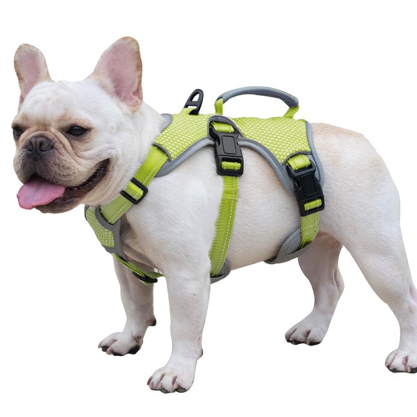 Huntboo Escape Proof Dog Harness, Escape Artist Harness, Reflective Dog