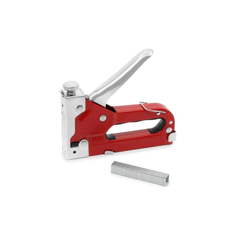 Dritz Home 9052 Heavy Duty Staple Gun, 7/16-Inch with 100