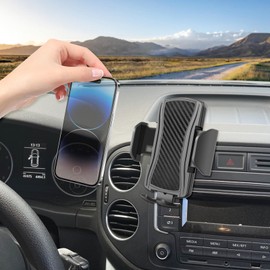 Car Phone Mount Fit for Volkswagen Tiguan 2009-2017 Phone Holder Navigation，for VW Tiguan Cellphone Mobile Cradle Auto Accessories Bracket Anti-Shake，360 Degree Rotation，Compatible for All Cell Phones