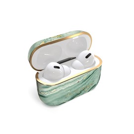 Ideal of Sweden Printed AirPods Pro Case, Mint Swirl Marble