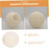 Outanaya Woven Lamp Shade Rustic Style Lightweight Easy Install Pendant