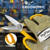 Miller KS-1 Yellow Fiber Optic Kevlar Scissors, Easily Portable Utility