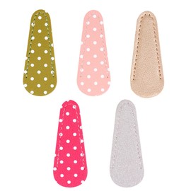 Ipetboom 5pcs Embroidery Scissors Sheath Protective Cover for Scissors Mixed Design for Sewing Quilting and Crafting Fits up