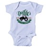 Ink Trendz Daddy's Little Farmer Farming Tractor Infant Onesie Bodysuit