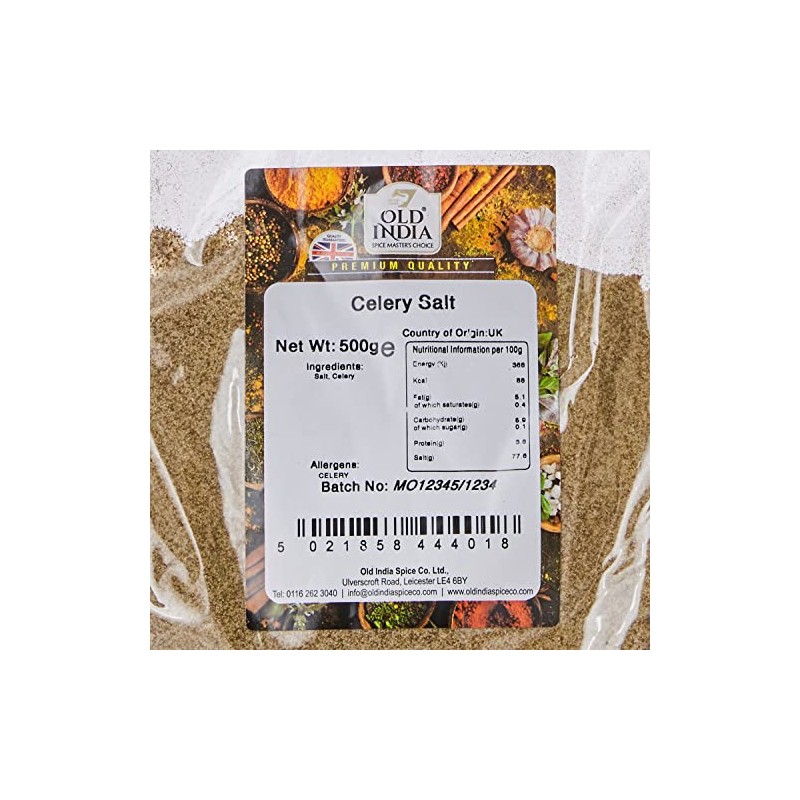 Old India Celery Salt 500g