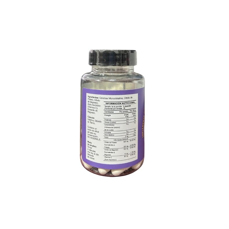 Altus Natura | Citrato de Potasio 60 cápsulas de 500mg