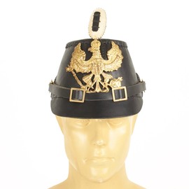 Prussian Jager Enlisted Shako Leather Helmet