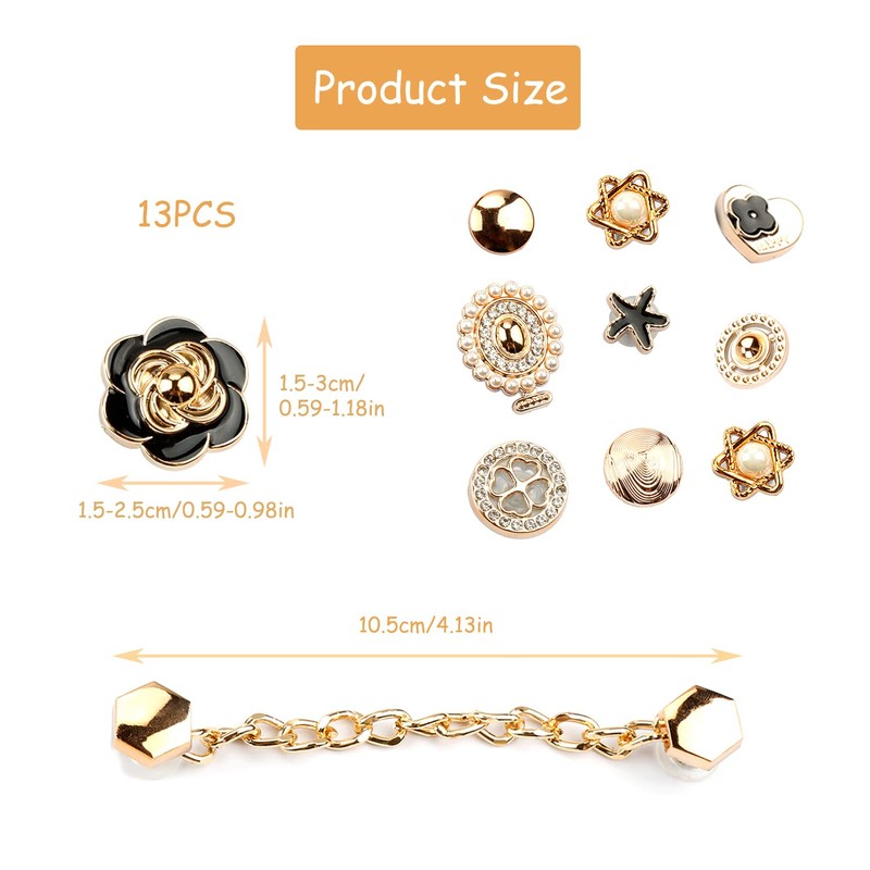 Rumyve Fashion Crystal Diamond Shoe Accessories Metallic Rhinestones Sparkle Bling,Diamond