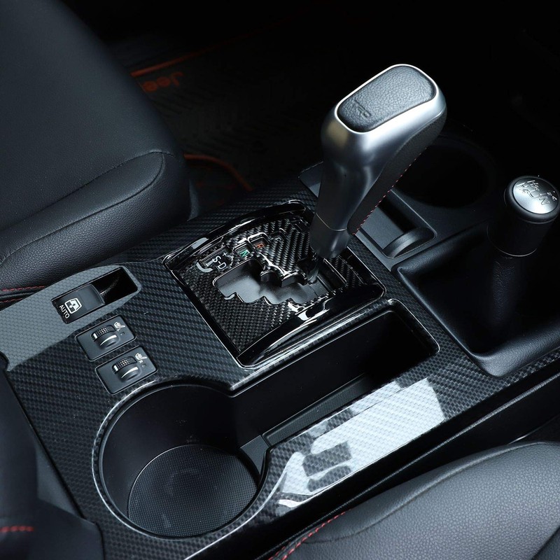 Voodonala for 4Runner Real Carbon Fiber Gear Shift Shifter Transmission