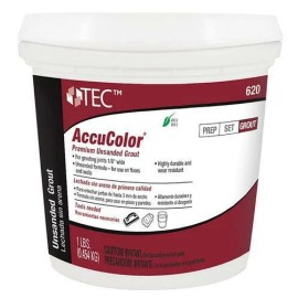 TEC AccuColor Premium Unsanded Grout 620 - 1 lb (4 Colors) - Antique White
