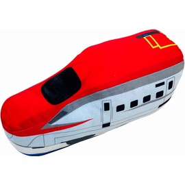 MORIPiLO 4621539 Plarail Dakimakura Cushion, 12.2 x 5.1 x 5.1 inches (31 x 13 x 13 cm), Character Goods, Sleeping Pillow, Plush Toy, Komachi, Red, Morishita