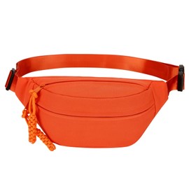 Long Keeper Bum Bag Waist Fanny Pack for Women Men Fashion Waist Packs Bumbag Cross Body Adjustable Travel Waist Bag Large Pockets for Running Hiking Outdoor