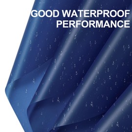 WRAPAHOLIC 20 Sheets Flower Wrapping Paper - 22.4 x 22.4 inch Pure Royal Blue Water-Resistant Floral Bouquet Wrapping Paper, Florist Supplies Packaging Paper for Wedding Birthday Gift DIY