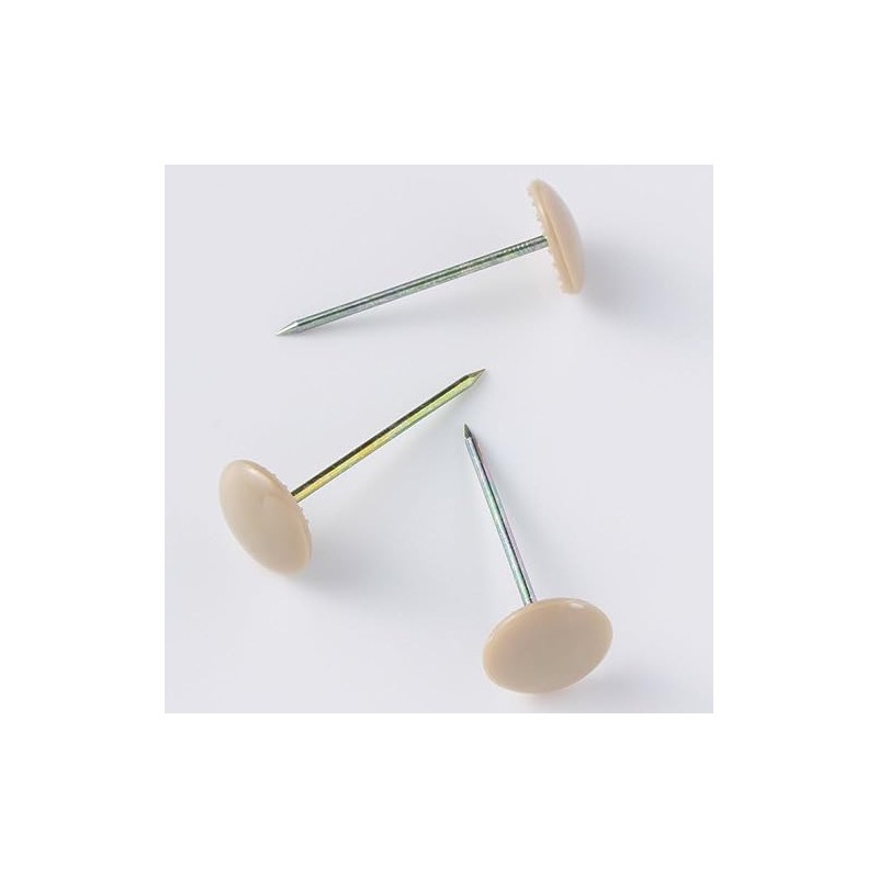 Cainz Top Bed Tacks, 15 Pieces, Brown