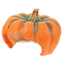 iplusmile Resin Pumpkin Aquarium Decor Prop Vibrant Fish Tank Accessory for Guest Room Essentials Pumpkin Model for Fish Hideaway and Scenic Landscaping
